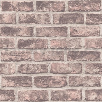 Vliesové tapety na zeď Exposure cihly červené