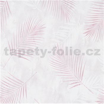 Vliesové tapety na zeď G.M.K. Fashion For Walls palmové listy růžové