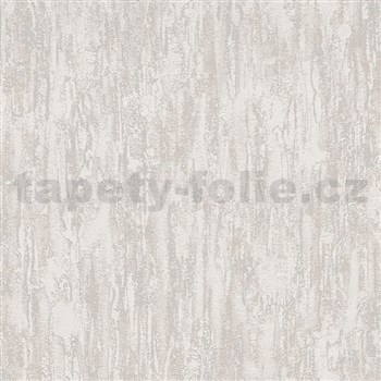 Vliesové tapety na zeď IMPOL Finesse vertikální stěrka světle hnědá