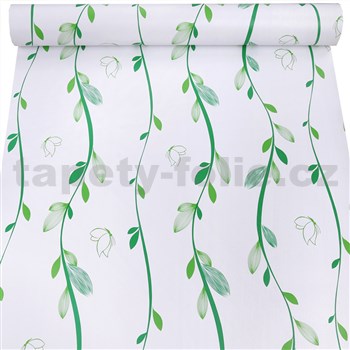 Samolepící tapety popínavé zelené větvičky 45 cm x 10 m