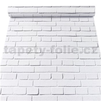 Samolepící tapety obklad šedý s černou spárou 45 cm x 10 m