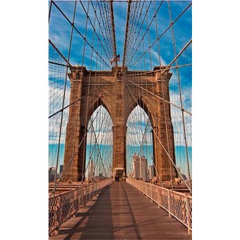 Vliesové fototapety Brooklyn Bridge rozměr 150 cm x 250 cm