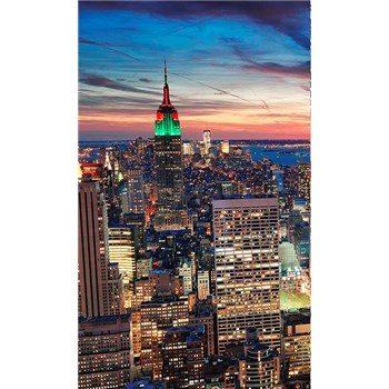 Vliesové fototapety New York mrakodrapy rozměr 150 cm x 250 cm - POSLEDNÍ KUSY