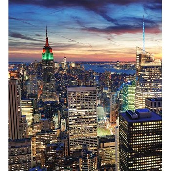 Vliesové fototapety New York mrakodrapy rozměr 225 cm x 250 cm