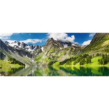 Vliesové fototapety jezero rozměr 375 cm x 150 cm