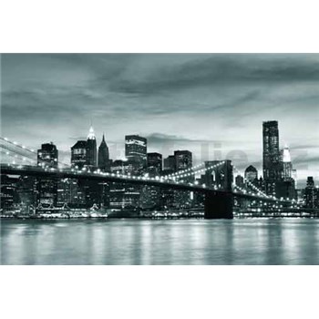 Vliesové fototapety Brooklyn Bridge rozměr 312 cm x 219 cm