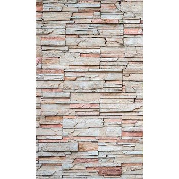 Vliesové fototapety ukládaný kámen rozměr 150 cm x 250 cm