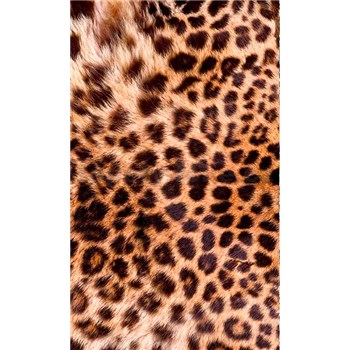 Vliesové fototapety leopardí kůže rozměr 150 cm x 250 cm - POSLEDNÍ KUSY