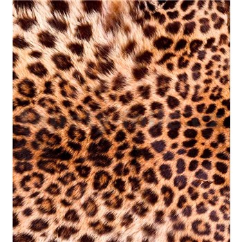 Vliesové fototapety leopardí kůže rozměr 225 cm x 250 cm