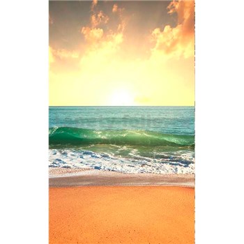 Vliesové fototapety slunce v moři rozměr 150 cm x 250 cm