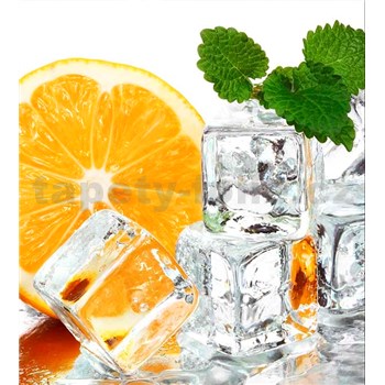Vliesové fototapety citron a led rozměr 225 cm x 250 cm