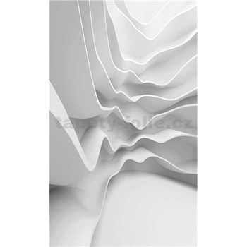 Vliesové fototapety futuristické vlny rozměr 150 cm x 250 cm