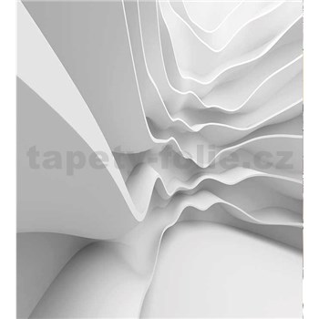 Vliesové fototapety futuristické vlny rozměr 225 cm x 250 cm