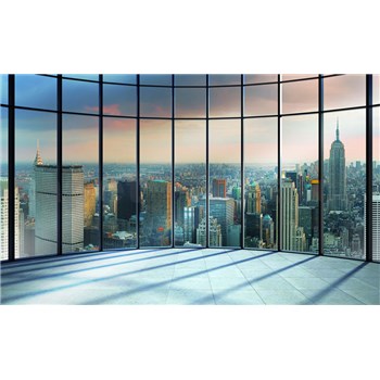 Fototapety 3D New York Pohled z mrakodrapu rozměr 368 cm x 254 cm