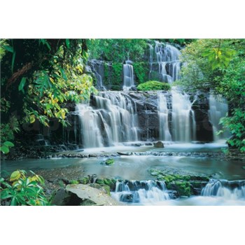 Fototapety Pura Kaunui Falls rozměr 368 cm x 254 cm
