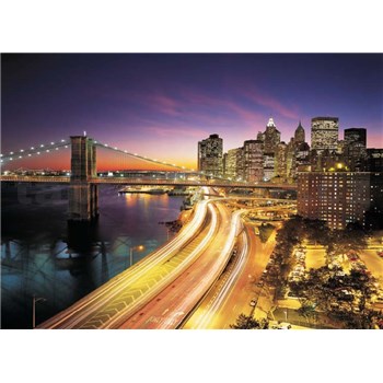Fototapety New York Night rozměr 368 cm x 254 cm