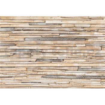 Fototapety obílené dřevo rozměr 368 cm x 254 cm