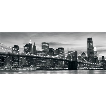 Vliesové fototapety Brooklyn Bridge NY rozměr 250 cm x 104 cm