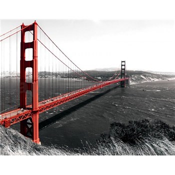 Vliesové fototapety Golden Gate Bridge rozměr 208 cm x 146 cm