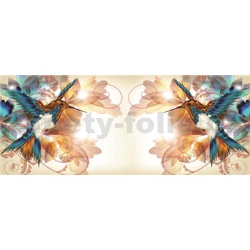 Vliesové fototapety kolibříci rozměr 250 cm x 104 cm