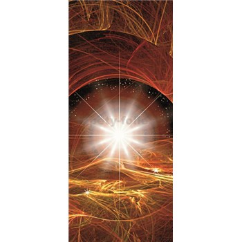 Vliesové fototapety vesmírná hvězda rozměr 91 cm x 211 cm