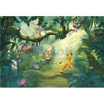 Fototapety Disney Lion King v džungli rozměr 368 cm x 254 cm