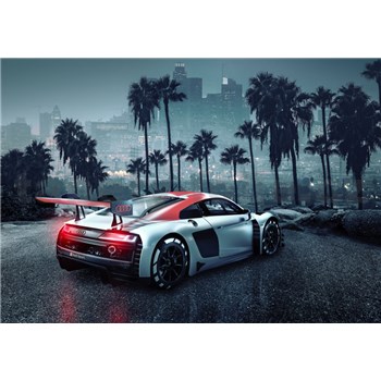 Fototapety Audi R8 v Los Angeles rozměr 368 cm x 254 cm - POSLEDNÍ KUSY