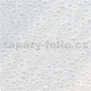 Samolepící tapety transparentní kapky vody Waterdrop - 90 cm x 15 m