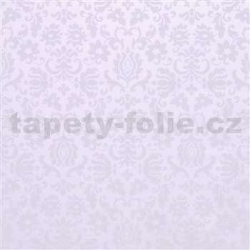 Statická fólie transparentní Classic ornament - 45 cm x 15 m