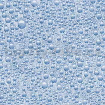 Samolepící fólie transparentní kapky vody modré Waterdrop - 45 cm x 15 m