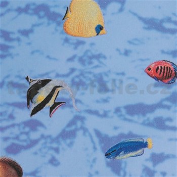 Samolepící tapety transparentní - rybičky 45 cm x 15 m