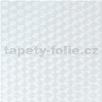 Samolepící tapety transparentní kosočtverce - 67,5 cm x 15 m