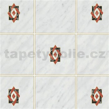 Samolepící tapety kachličky Miláno šedé 45 cm x 15 m