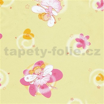 Samolepící tapety dětské - víly 45 cm x 15 m