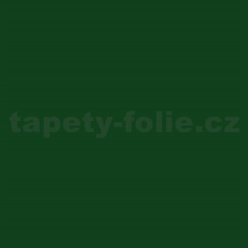 Samolepící tapety tmavě zelená lesklá 45 cm x 15 m
