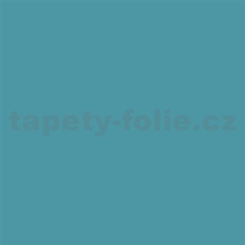 Samolepící tapety mořská modř lesklá 67,5 cm x 15 m