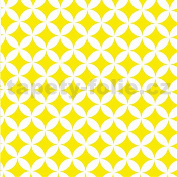 Samolepící tapety Elliot žlutý 45 cm x 15 m