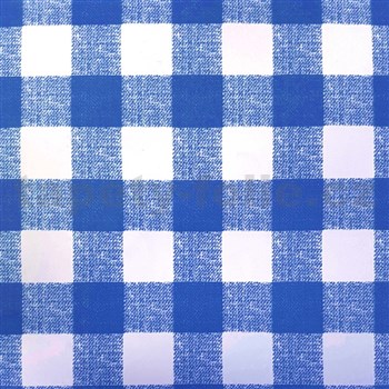Samolepící fólie káro modré - 45 cm x 15 m