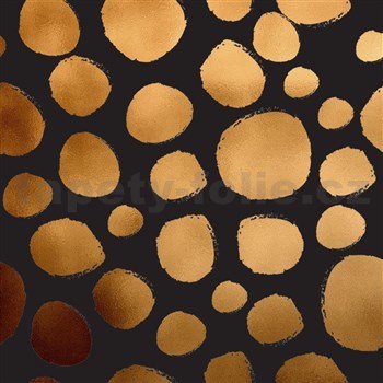 Samolepící fólie SPECKS zlaté - 45 cm x 5 m