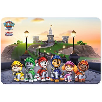 Dětská hrací podložka Paw Patrol - Tlapková patrola Castle, ultra měkký koberec 100x150cm