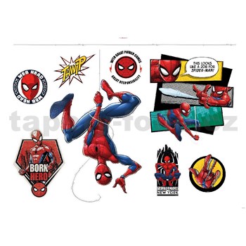 Samolepky na zeď Disney Spider-Man Web Head 100 cm x 70 cm