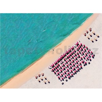 Vliesové fototapety jižní pláž rozměr 248 cm x 184 cm