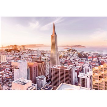 Fototapety San Francisco Morning rozměr 368 cm x 254 cm - POSLEDNÍ KUS