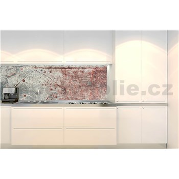 Samolepící tapety za kuchyňskou linku kamenná zeď rozměr 260 cm x 60 cm - POSLEDNÍ KUSY
