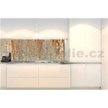 Samolepící tapety za kuchyňskou linkuomítkovina s texturou rozměr 350 cm x 60 cm