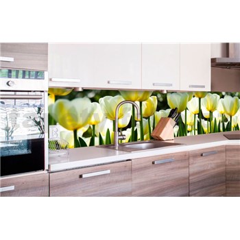 Samolepící tapety za kuchyňskou linku tulipány rozměr 260 cm x 60 cm - POSLEDNÍ KUSY