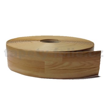 Podlahová lemovka z PVC samolepící dřevo špalkové střední 5,3 cm x 30 m