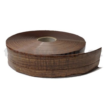 ZBYTKOVÁ METRÁŽ - Podlahová lemovka z PVC dub přírodní tmavý 5,3 cm x 40 m
