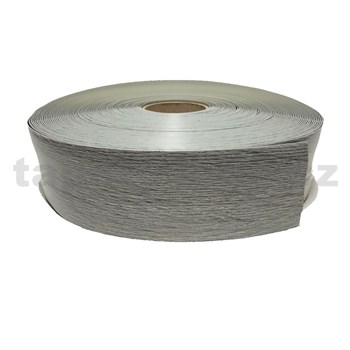 Podlahová lemovka z PVC samolepící dřevo dub šedý 5,3 cm x 30 m