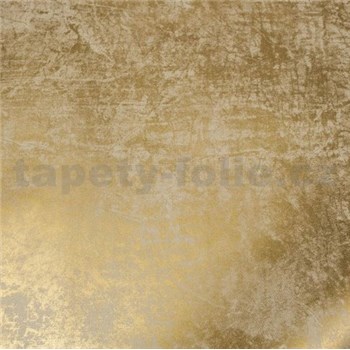 Vliesové tapety na zeď La Veneziana - zlatá s metalickým efektem